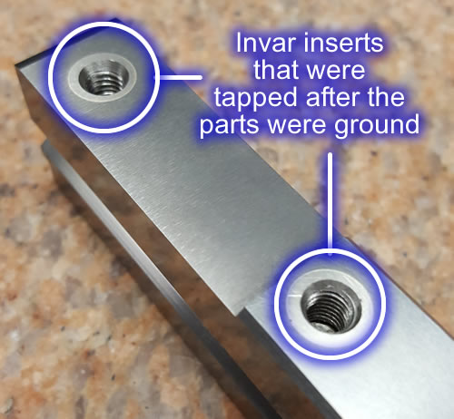 Solid Tungsten Carbide Components with Invar Inserts